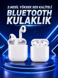 2.Nesil Yeni Model TWS Bluetooth Kulaklık Dokunmatik Kontrol Yüksek Ses Kaliteli