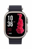 Ultra Akıllı Saat 49 Mm Çift Kordonlu Arama Cevaplama Bluetooth Bağlantılı