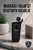 Tüm Telefonlara Uyumlu Mikrofonlu Titreşimli Makaralı Bluetooth Kulakiçi Kulakl?