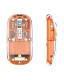Bluetooth ve USB Destekli Kablosuz Şeffaf Mouse Sessiz Kullanım Yeni Nesil