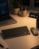 Telefon Tablet ve Bilgisayar Uyumlu Kablosuz Klavye Mouse Kombini