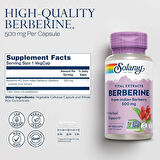 Solaray, Vital Extracts, Berberine, 500 mg, 60 VegCaps