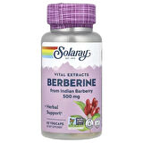 Solaray, Vital Extracts, Berberine, 500 mg, 60 VegCaps