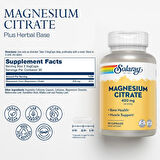 Solaray Magnesium(Magnezyum) Citrate 400 Mg 90 Caps