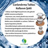 Manyetik Su Canlandırma Tablası (20 CM)