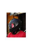 Typhoon Solid Mat Siyah Kapalı Kask