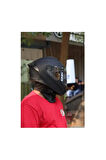 Typhoon Solid Mat Siyah Kapalı Kask