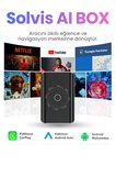 Solvis Ai BOX Kablosuz CarPlay & Android Auto Multimedya Dönüştürücü