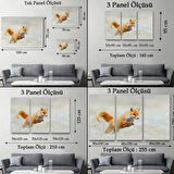 Tilki, Hayvan Temalı Dekoratif Kanvas Tablo, Duvar Dekoru 1165