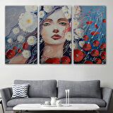 Venüs'ün Gözyaşları, Modern Dekoratif Kanvas Tablo, Duvar Dekoru 1193