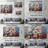 Venüs'ün Gözyaşları, Modern Dekoratif Kanvas Tablo, Duvar Dekoru 1193