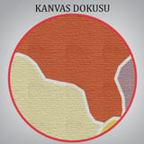 İl ve İlçeler Haritası Uşak, Modern Dekoratif Kanvas Tablo, Duvar Dekoru 1476