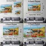 Deniz Manzarası Dekoratif Kanvas Tablo, Duvar Dekoru 3431