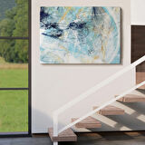 Fütüristlik Soyut Çalışma Dekoratif Kanvas Tablo, Duvar Dekoru 3471