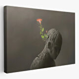 Hayal Gücü ve Zıtlık Dekoratif Kanvas Tablo, Duvar Dekoru 3684