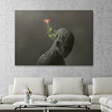 Hayal Gücü ve Zıtlık Dekoratif Kanvas Tablo, Duvar Dekoru 3684