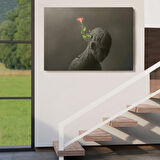 Hayal Gücü ve Zıtlık Dekoratif Kanvas Tablo, Duvar Dekoru 3684