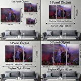 Frozen 2 Karakterleri Disney Animation Dekoratif Kanvas Tablo, Duvar Dekoru 3685