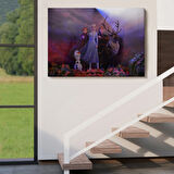 Frozen 2 Karakterleri Disney Animation Dekoratif Kanvas Tablo, Duvar Dekoru 3685