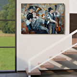 Orkestra ve Müzik Dekoratif Kanvas Tablo, Duvar Dekoru 3743