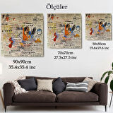 50 cent Piece İsimli Eser Jean Michel Basquiat Dekoratif Kanvas Tablo, Duvar Dekoru 5017