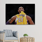 Kobe Bryant ve Basketbol Dekoratif Kanvas Tablo, Duvar Dekoru 5140