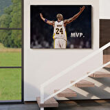 Kobe Bryant Black Mamba Lakers'ta Dekoratif Kanvas Tablo, Duvar Dekoru 5152