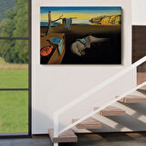 The Persistence of Memory Salvador Dali Dekoratif Kanvas Tablo, Duvar Dekoru 5168