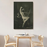 Cadılar Bayramı Şabat Gününe Hazırlık, William Mortensen Dekoratif Kanvas Tablo 5282