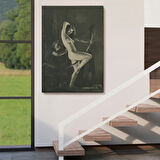 Cadılar Bayramı Şabat Gününe Hazırlık, William Mortensen Dekoratif Kanvas Tablo 5282