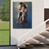 La Femme Damnée(1859) Octave Tassaert, Klasik Dekoratif Kanvas Tablo, Duvar Dekoru 5302