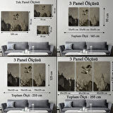 Şabat Ayini, Cadı Uçuşu Amerikan Kabusları Dekoratif Kanvas Tablo, Duvar Dekoru 5374