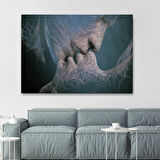 Romantik Aşk Kadın ve Erkek Dekoratif Kanvas Tablo, Duvar Dekoru 5378