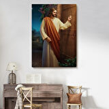 Rab Hz İsa'nın İkinci Gelişini Simgeleyen Cesus Dekoratif Kanvas Tablo, Duvar Dekoru 6035