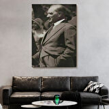 Mustafa Kemal Atatürk Dekoratif Kanvas Tablo, Duvar Dekoru 6068