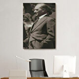 Mustafa Kemal Atatürk Dekoratif Kanvas Tablo, Duvar Dekoru 6068