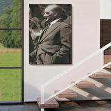 Mustafa Kemal Atatürk Dekoratif Kanvas Tablo, Duvar Dekoru 6068