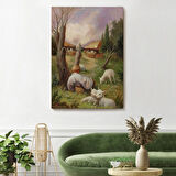 Sürreal Nasıl Bakarsan Öyle Görürsün Dekoratif Kanvas Tablo, Duvar Dekoru 6226