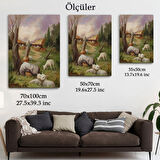 Sürreal Nasıl Bakarsan Öyle Görürsün Dekoratif Kanvas Tablo, Duvar Dekoru 6226