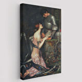 Lamia ve Şövalyesi Orenco Kanaviçe William Waterhouse Dekoratif Kanvas Tablo 6263