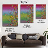 Gizli Bahçe Sanatsal Dekoratif Kanvas Tablo, Duvar Dekoru 6275