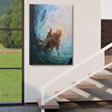 Adem'in Yaradılışı, Tanrının Eli Dekoratif Kanvas Tablo, Duvar Dekoru 6307