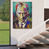 Mustafa Kemal Atatürk Dekoratif Kanvas Tablo, Duvar Dekoru 6327