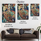 Olga Suvorova Eseri Dekoratif Kanvas Tablo, Duvar Dekoru 6346