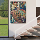 Olga Suvorova Eseri Dekoratif Kanvas Tablo, Duvar Dekoru 6346