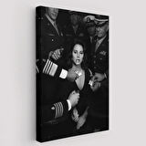 Lana Del Rey ve Güzelliği Dekoratif Kanvas Tablo, Duvar Dekoru 6372