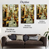 Beautiful Street Güzel Sokak Modern Dekoratif Kanvas Tablo, Duvar Dekoru 6406