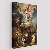 1644 Bakire Taç Giyme Töreni Dekoratif Kanvas Tablo, Duvar Dekoru 6473