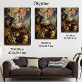 1644 Bakire Taç Giyme Töreni Dekoratif Kanvas Tablo, Duvar Dekoru 6473