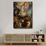 1644 Bakire Taç Giyme Töreni Dekoratif Kanvas Tablo, Duvar Dekoru 6473